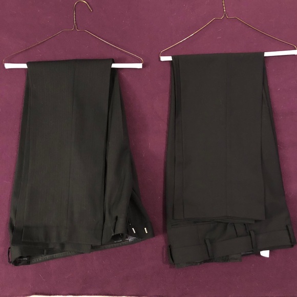 Perry Ellis Portfolio Black Dress Pants - Picture 2 of 4